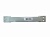 Ручка-скоба дверная серый металлик  РС-100-С (50/200)
