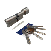 Европрофильный цилиндр ABUS Х12R430 ключ/вертушка 50-35 (85 мм ) NI ( 5 key)